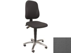 ESD Stolička ERGO SUPERTEC, koženka, sivá