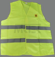 Reflexná ESD vesta, neónovo žltá, veľkosť 1