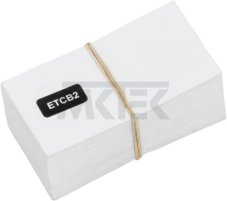 Štítky CB ET 2 na zásobník WEZ 81x42mm