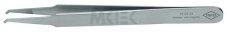 Precízna pinzeta, zahnutá, 120 mm
