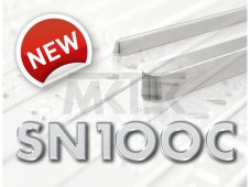 Sn99,3Cu0,7NiGe SN100C 1kg tyčový cín STANNOL