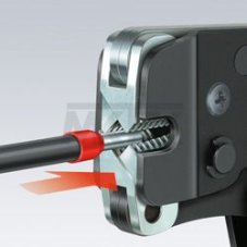 Samonastaviteľné čelné kliešte 97 53 09 SB pre lisovanie káblových koncoviek