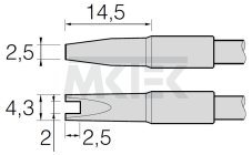 Spájkovací hrot JBC C245-758 Special