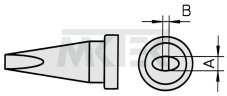 LT A HPB Spájkovací hrot 1.6 x 0.7 mm