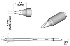 Spájkovací hrot C245170 JBC