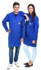 ESD plášť modrý Pro Line