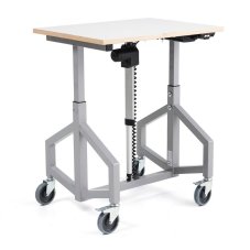 ESD elektrický zdvíhací policový vozík 800x600 mm