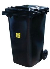 ESD Odpadkový kôš ECO 120l s 2 kolieskami