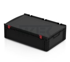 ESD Euro prepravka s vekom 600x400x185 mm