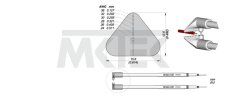 Odizolovacie čeľuste W440-021 JBC