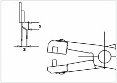 ESD tvarovacie kliešte PN 5050/14 D