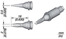 Spájkovací hrot R245018 JBC