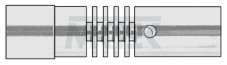 Flame nozzle 70-07TU