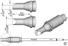 Spájkovací hrot R470-039 JBC