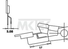 ESD tvarovacie kliešte PN 5050 04 D