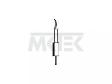 Spájkovací hrot MT 605, pointed, angled, D: 0.4 mm