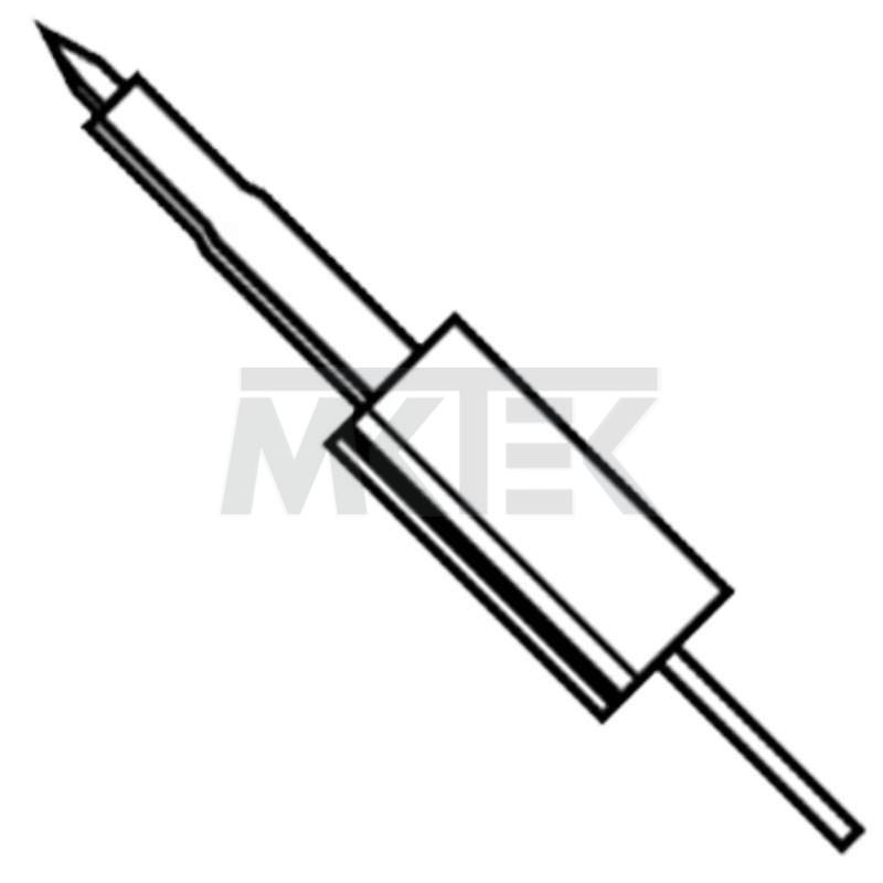 Spájkovací hrot MT 606, pointed, D: 0.4 mm