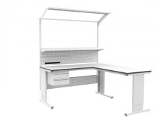 ESD pracovný stôl typ L