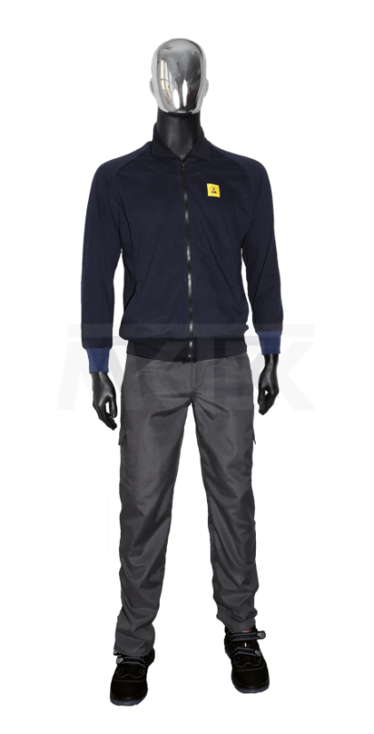ESD mikina CAL, dlhý zips
