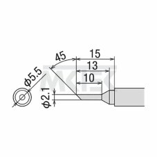 Spájkovací hrot GOOT PX-2RT-2C