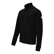 ESD Mikina na zips, čierna, Safeguard SafeComfort