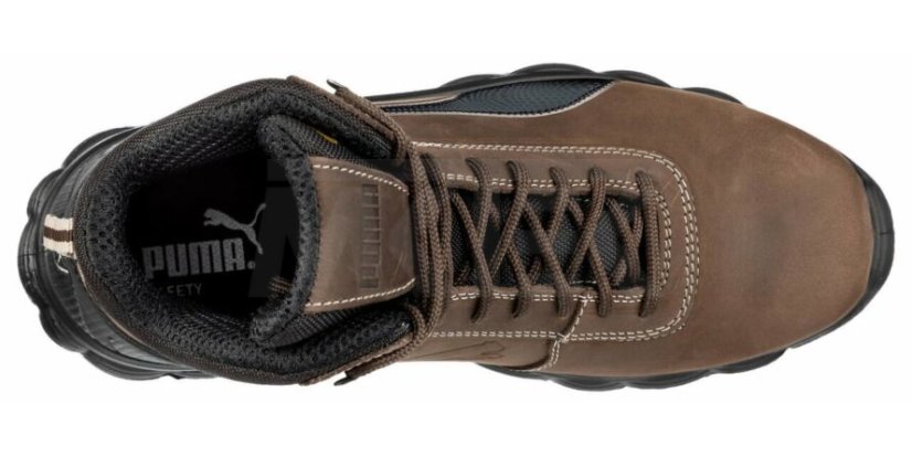 ESD bezpečnostná obuv CONDOR MID Puma, hnedá