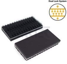 Náhradné čeľuste plastové hladké/suchý zips 50mm (pár)