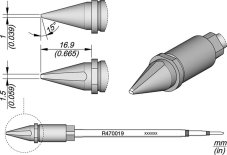 Spájkovací hrot R470019 JBC