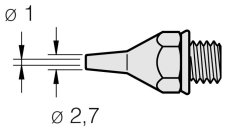 Odspájkovací hrot 0321100 JBC