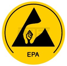 Okrúhla PVC nálepka EPA 10mm