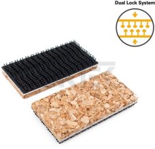 Náhradné čeľuste korok/suchý zips 50mm (pár)