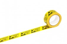 Žltá baliaca lepiaca páska 50mm x 66m