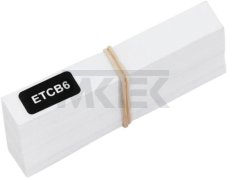 Štítky CB ET 6/6 D na zásobník WEZ 78x13mm
