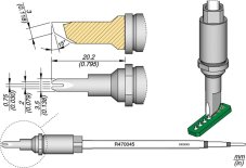 Spájkovací hrot R470-045 JBC