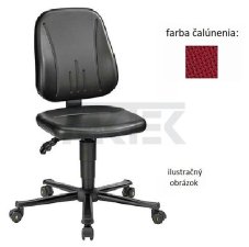 ESD stolička Unitec 2, trvalo vodivá, červená
