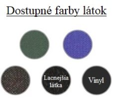 ESD Čalúnená stolička bez operadla K7