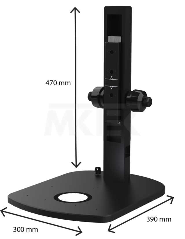 Nastaviteľný stojan PREMIUM s osvetlením pre mikroskop OMNI 3 a Inspex 3