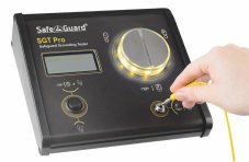 ESD Tester uzemnenia SGT Pro s LCD displejom, vrátane nožnej elektródy
