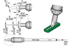 Spájkovací hrot R470026 JBC