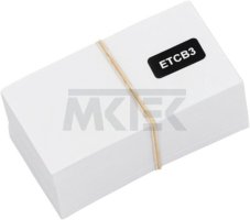 Štítky CB ET 3 na zásobník WEZ 78x42mm