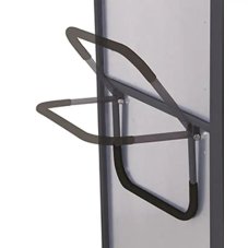 ESD antistatický skriňový vozík s policami VARIOFIT, bez dverí, 1315 x 830 x 1810 mm - 3 steny z pozinkovaného plechu