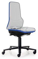 ESD stolička Neon 2, trvalo vodivá, modrá