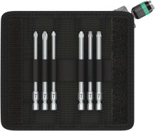 Sada račňového skrutkovača Kraftform Kompakt Pistol RA 4 WERA
