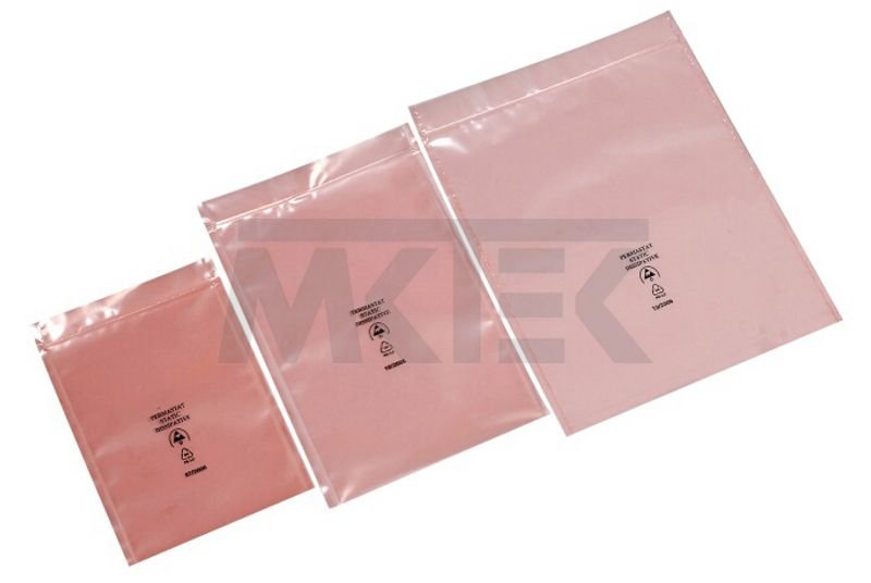Ružové antistatické uzatvárateľné sáčky 152x254mm 50um ZIP Ružové antistatické uzatvárateľné sáčky 152x254mm 50um ZIP